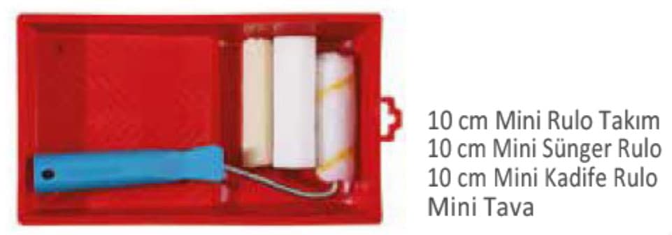 Picasso 10 cm Tavalı Mini Set ( Tava + 3'lü Set )